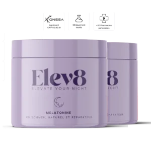 Pack Duo - Mélatonine - Sommeil by Elev8