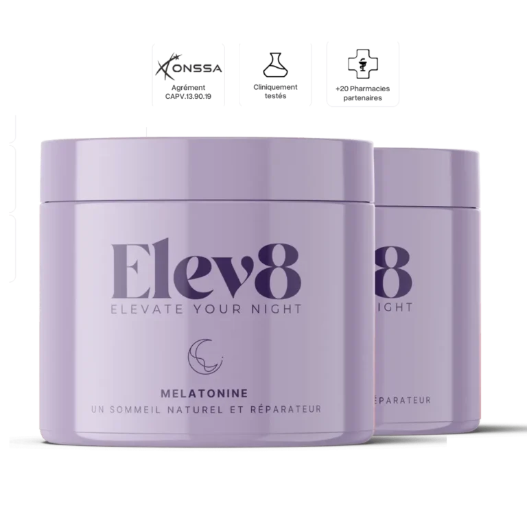 Pack Duo - Mélatonine - Sommeil by Elev8