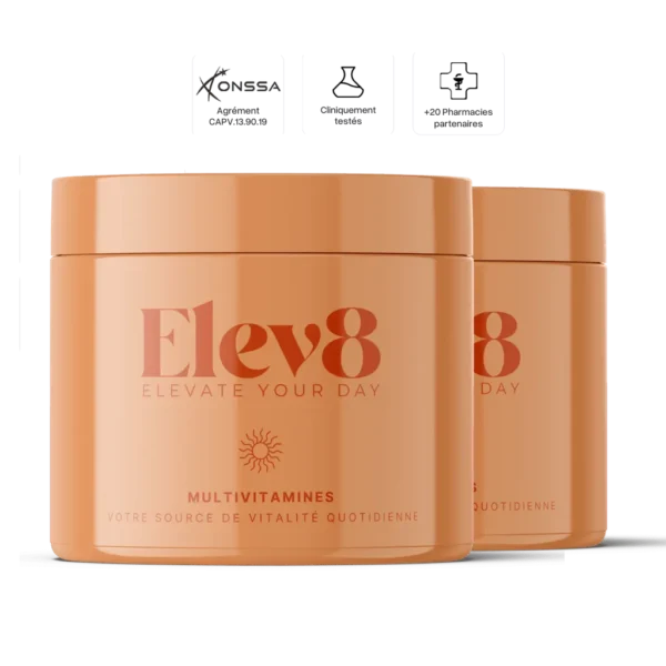 Pack Duo - Multivitamines - Vitalité by Elev8