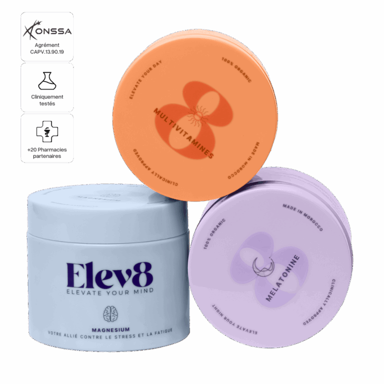 The Elev8 Trilogy : Magnésium + Mélatonine + Multivitamines